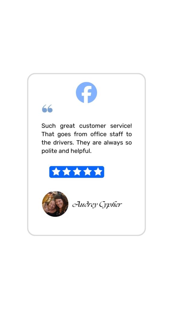 Facebook customer review