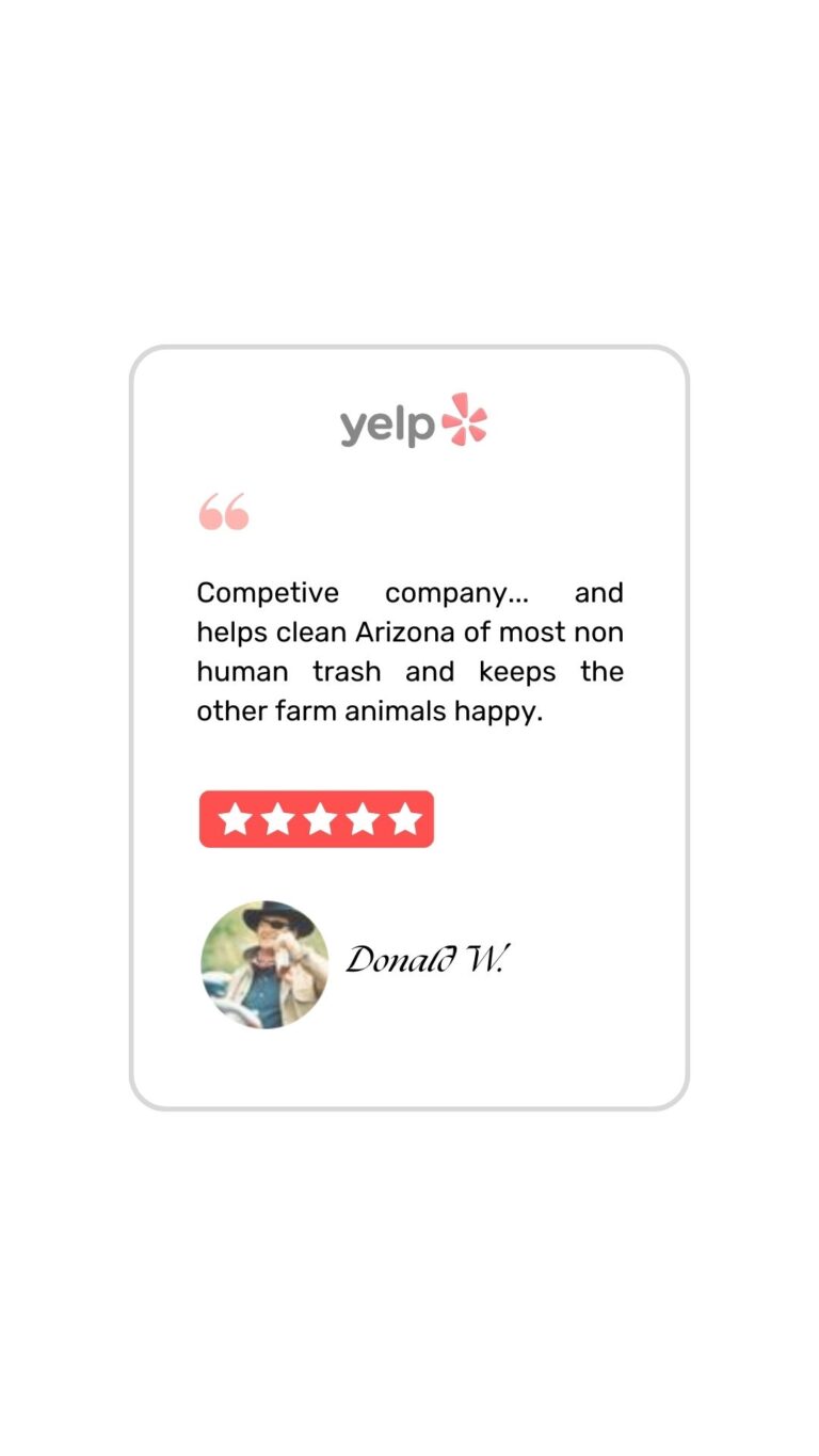 Yelp customer review