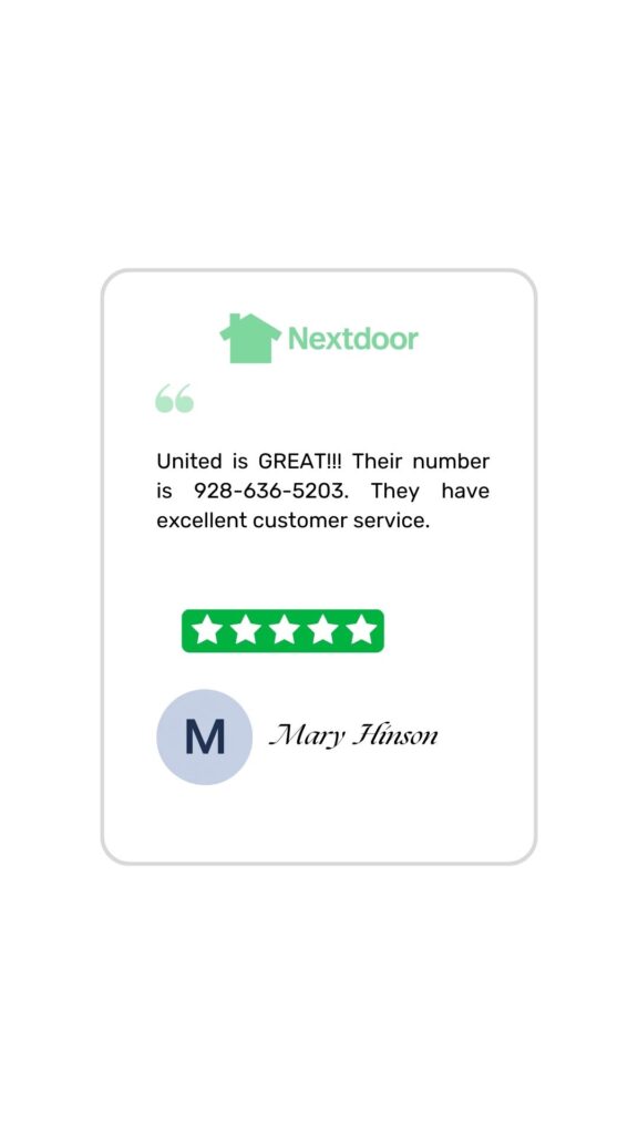 Nextdoor customer review