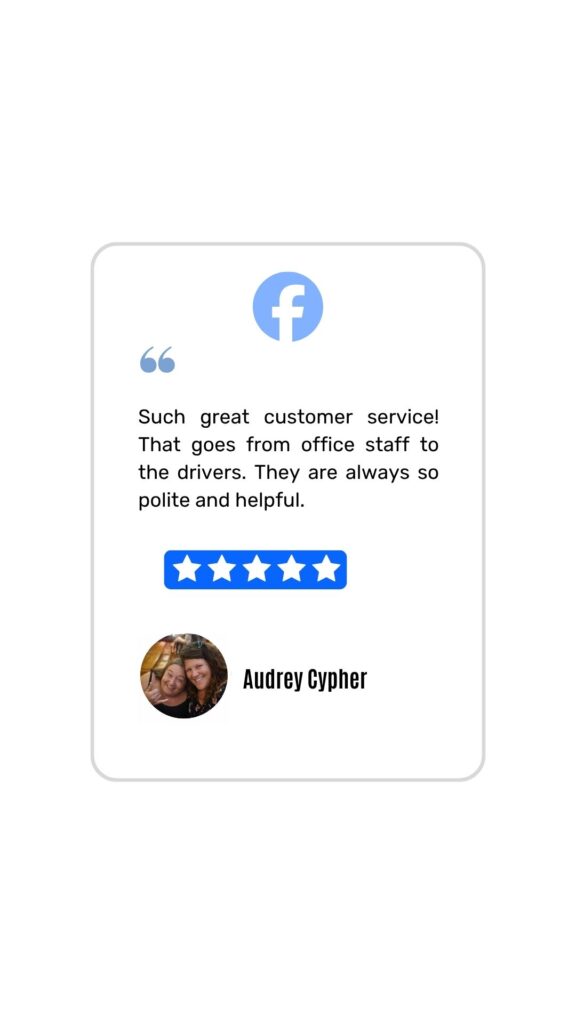 Facebook customer review