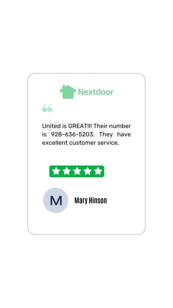 Nextdoor customer review