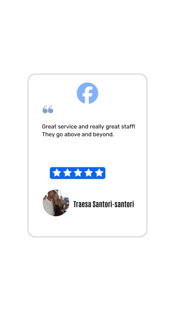 Facebook customer review
