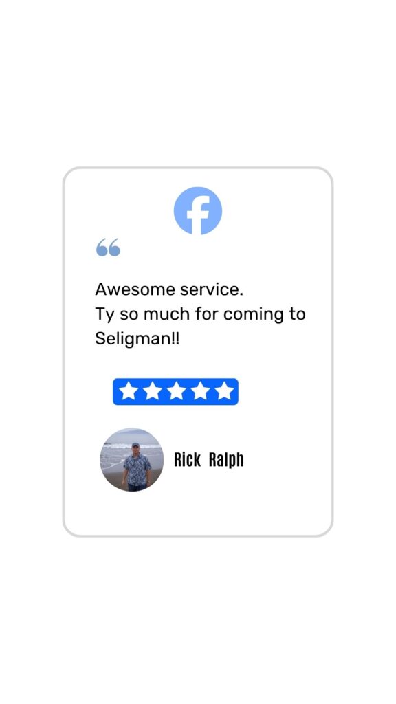 Facebook customer review