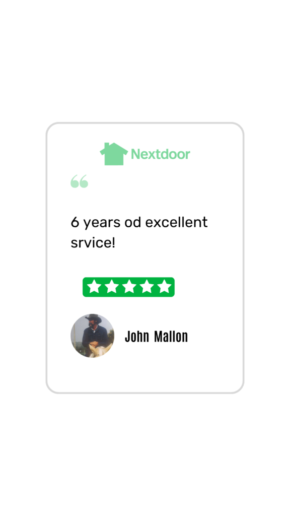 Nextdoor customer review